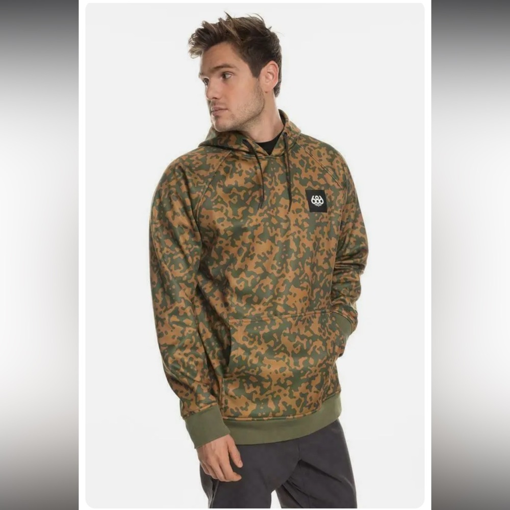 686 Men’s Knockout Bonded Fleece Pullover Hoody